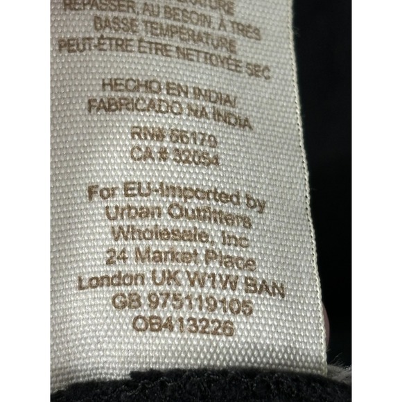 Free People Tunic Top Womens XS Embroidered Boho Lace Up Short Sleeve Blouse - Picture 7 of 9